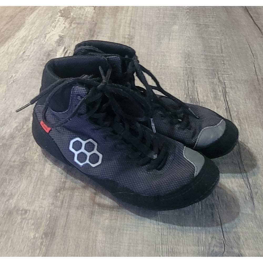 Rudis Colt Wrestling Shoes Mens 8.5 Womens 10 Black Grey CLT-0017-MC-08-5